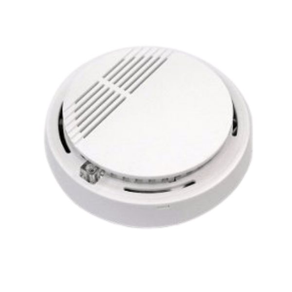 Sensor Detector De Humo Autonomo 9v Con Sirena Alarma 85 Db